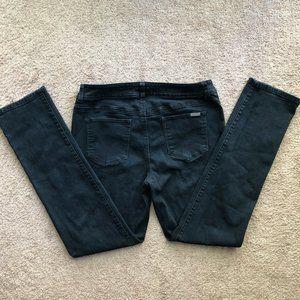 Chico's Women's So Slimming Black Jeans, 31 x 31, Cotton Blend, Stretch